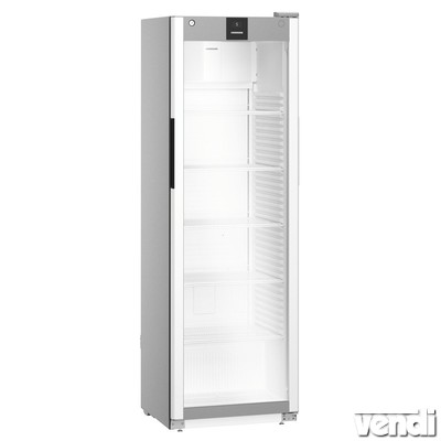 Üvegajtós hűtőszekrény, szürke, 400/286 literes - MRFvd 4011