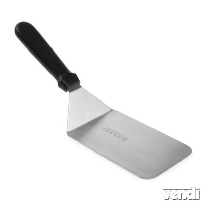 Fordítólapát spatula műanyag nyéllel, 150x95mm-es hajlékony rm.acél lappal