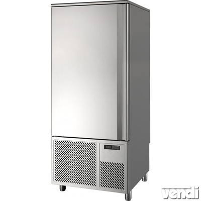 Sokkoló hűtő - fagyasztó, 60/40kg, 15x GN1/1 vagy 60x40cm férőhelyes