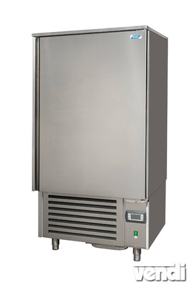 Sokkoló hűtő - fagyasztó, 12kg, 10xGN1/1 férőhelyes