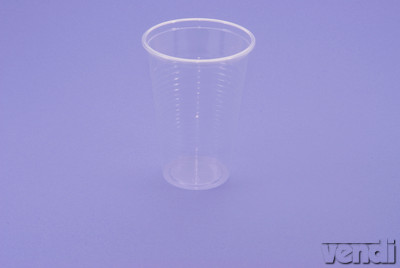 Műanyag átlátszó pohár 2dl