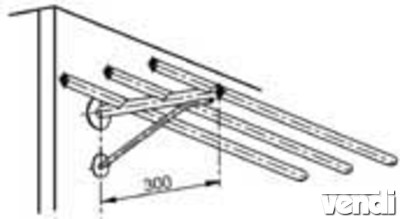 Tálcacsúsztató sín önkiszolgáló pulthoz (/folyóméter)
