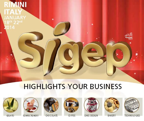 Sigep 2014 - Rimini cukrászati és sütőipari kiállítás