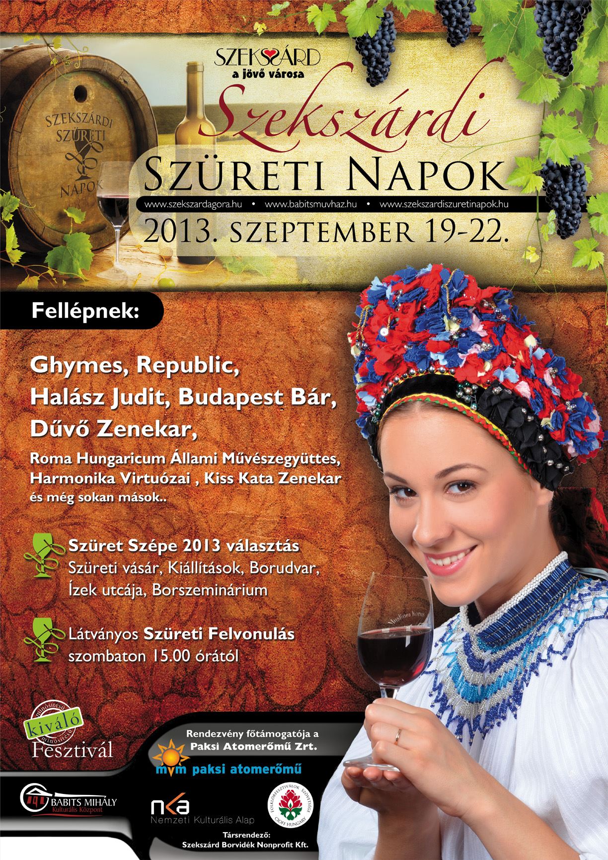 Szekszárdi szüreti Mulatság 2013