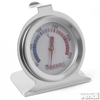 Sütőhőmérő, analóg, akasztható és állítható kivitel (+50/300°C)