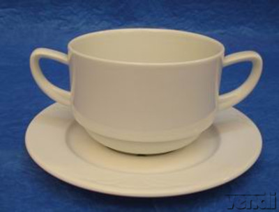GLÓRIA Porcelán teáscsésze-alj, 16cm (0,26 és 0,32 l-es csészéhez)