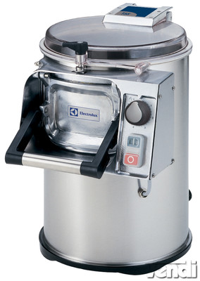 Burgonyakoptató - zöldséghámozó gép dörzstárcsával, 5kg töltetsúly, 80 kg/h, 230V