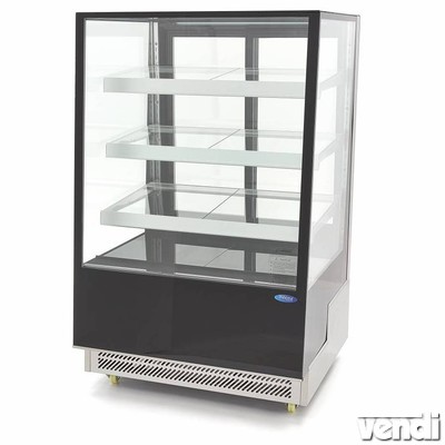 Süteményes hűtőpult ventilációs hűtéssel, 500 literes, 1200x805x1445mm