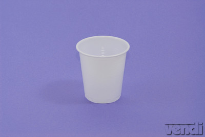 Műanyag pohár 1dl fehér