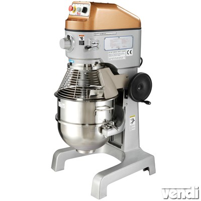 Habverő dagasztó keverő gép, 60 literes üsttel, segédgép kihajtással