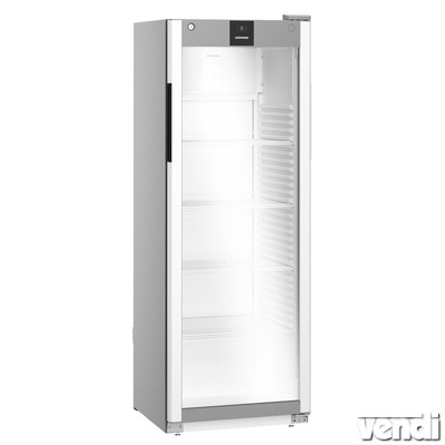 Üvegajtós hűtőszekrény, szürke, 347/250 literes - MRFvd 3511
