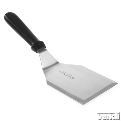 Fordítólapát spatula műanyag nyéllel, 140x105mm-es rm.acél lappal