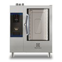 Gázüzemű kombisütő direkt vízbefecskendezéssel, "SkyLine Pro-S", 8x 400x600mm, érintőképernyős