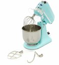 Habverő dagasztó krémkeverő gép, asztali, 6,5 literes üsttel KÉK