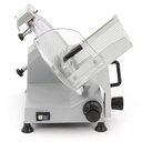 Felvágottszeletelő, döntött késű, 300 mm-es pengeátmérővel