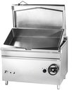 Billenő serpenyő sütő, gázüzemű, kézi billentés, 120L, inox fenékkel