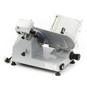 Felvágottszeletelő, döntött késű, 250 mm-es pengeátmérővel