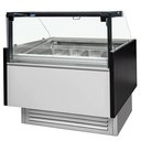 Fagylaltpult 12/8  tégelyes, ventilációs hűtéssel "GALAXY"