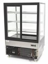 Süteményes hűtőpult ventilációs hűtéssel, 400 literes, 900x805x1445mm
