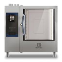 Gázüzemű bojleres kombisütő "SkyLine Premium-S", 10xGN2/1, érintőképernyős