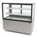Süteményes hűtőpult ventilációs hűtéssel, 500 literes, 1515x675x1210mm