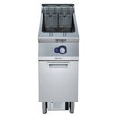 Gázüzemű olajsütő, 23 literes, szekrénnyel, 18kW