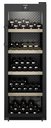 Üvegajtós borhűtőszekrény, fekete színű, 196 palackhoz - WPbl 5001