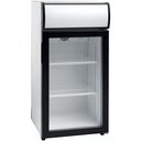 Üvegajtós hűtőszekrény (Palackhűtő) 80L