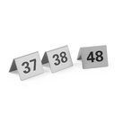 Asztalszám jelölő tábla "37-48"