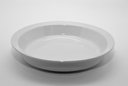 Porcelán adagtál lapos 21 cm, SUPER WHITE