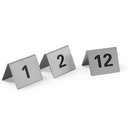 Asztalszám jelölő tábla "1-12"