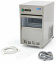 Jégkocka készítő gép, léghűtéses pult alatti modell, 24kg/24h, 5 liter tárolókapacitás