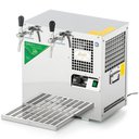 Pultra helyezhető szódagép, kétcsapos, 40-45 liter/óra teljesítménnyel