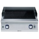 Gázüzemű lávaköves grill, asztali, 800mm