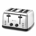 Kenyérpirító toaster, 4 szelet kenyérhez, többfunkciós