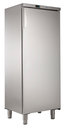 1 ajtós rozsdamentes acél hűtőszekrény, 400L, 0/+10°C (600x400mm rácsokkal)