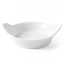 Porcelán tapas tál, O65x15mm "HUEVO", 6db-os csomag