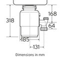 Háztartási konyhamalac (hulladékörlő) - Insinkerator MODEL 66