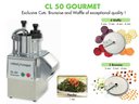 Zöldségszeletelő gép kb. 150 kg/h teljesítménnyel, GOURMET változat
