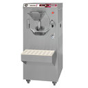 Fagylaltfagyasztó gép fekvő hengerrel, 35 kg/h (54 liter/h) kapacitással, álló kialakítás, vízhűtéssel, digitális vezérléssel, inverteres