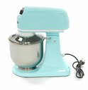 Habverő dagasztó krémkeverő gép, asztali, 6,5 literes üsttel KÉK