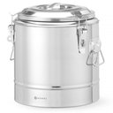 Hőszigetelt ételszállító badella, duplafalú, patenzáras, 36 literes (Kitchen Line)