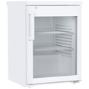 Pult alatti üvegajtós hűtőszekrény, festett fehér, 127/98 literes - MRTve 1511