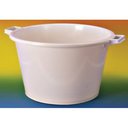 Műanyag dézsa füllel, 80 literes, átmérő: 62cm