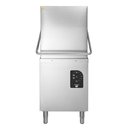 Átadó rendszerű mosogatógép 50x50cm-es kosármérettel, 720 vegyes db/óra "T110ED", mosogatószer adagolóval