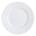 Csemegetányér, opálüveg, O19cm "CADIX"