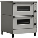 Statikus sütő gázüzemű GN2/1 méretű, 2 aknás, 2x6,8kW