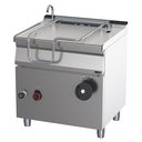 Billenő serpenyő, elektromos, manuális billentéssel, inox fenék, 50 literes