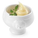 Porcelán tapas tál, O55x45mm "LEON", 6db-os csomag