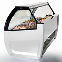 ENERGY fagylalt pult, front és oldalpanellel 12/8 tégelyes